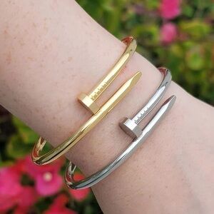 Screw Gold or Silver bracelets 
Brand new unopened.
Add -bundle make your offer